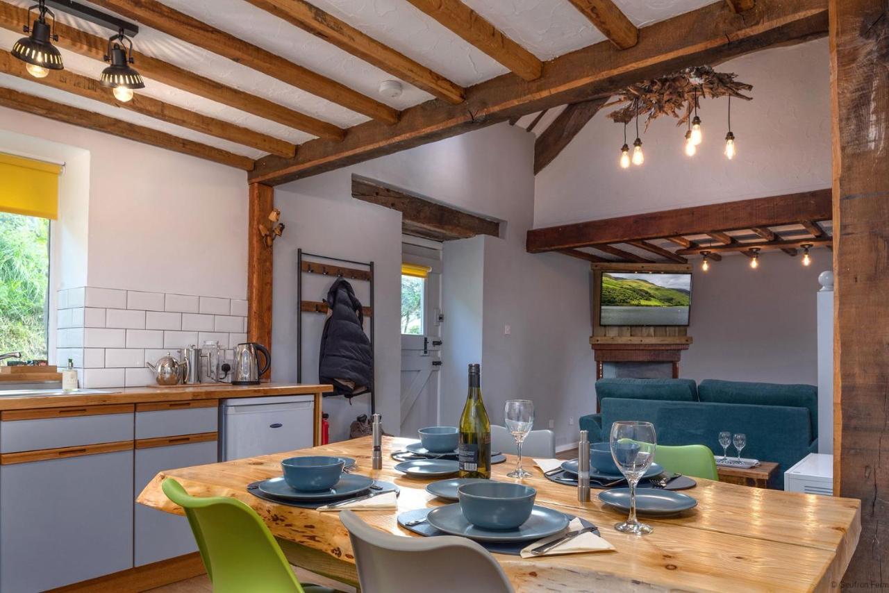 The Barn At Geufron Farm - Dog Friendly - Nr Tywyn Βίλα Bryn-crug Εξωτερικό φωτογραφία